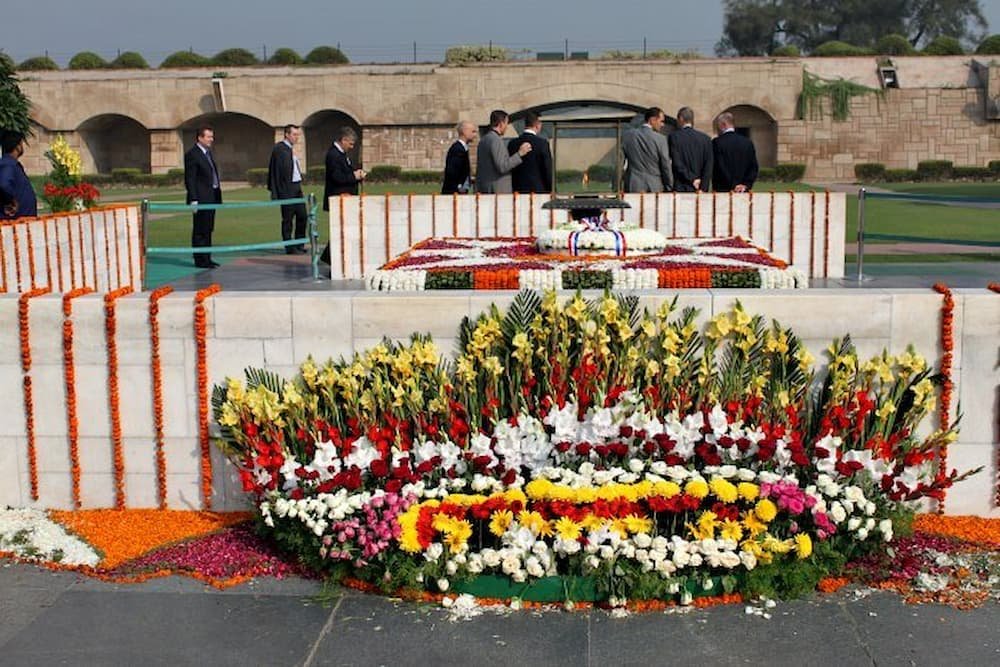 Ghandi’s tomb