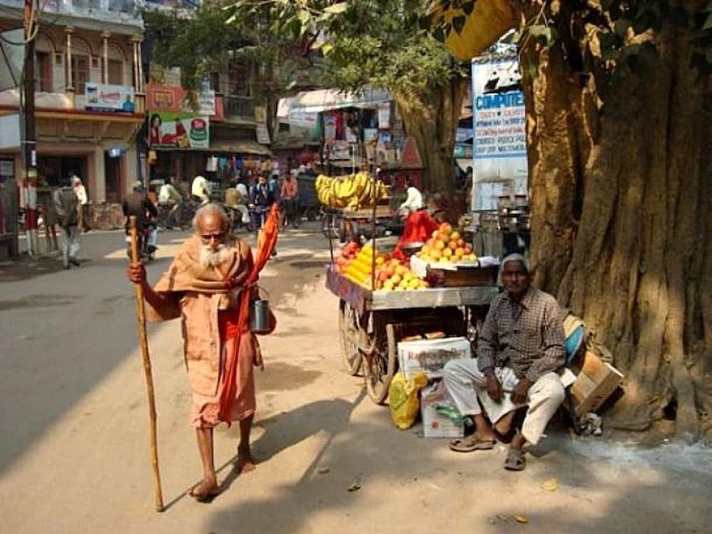 The streets of India