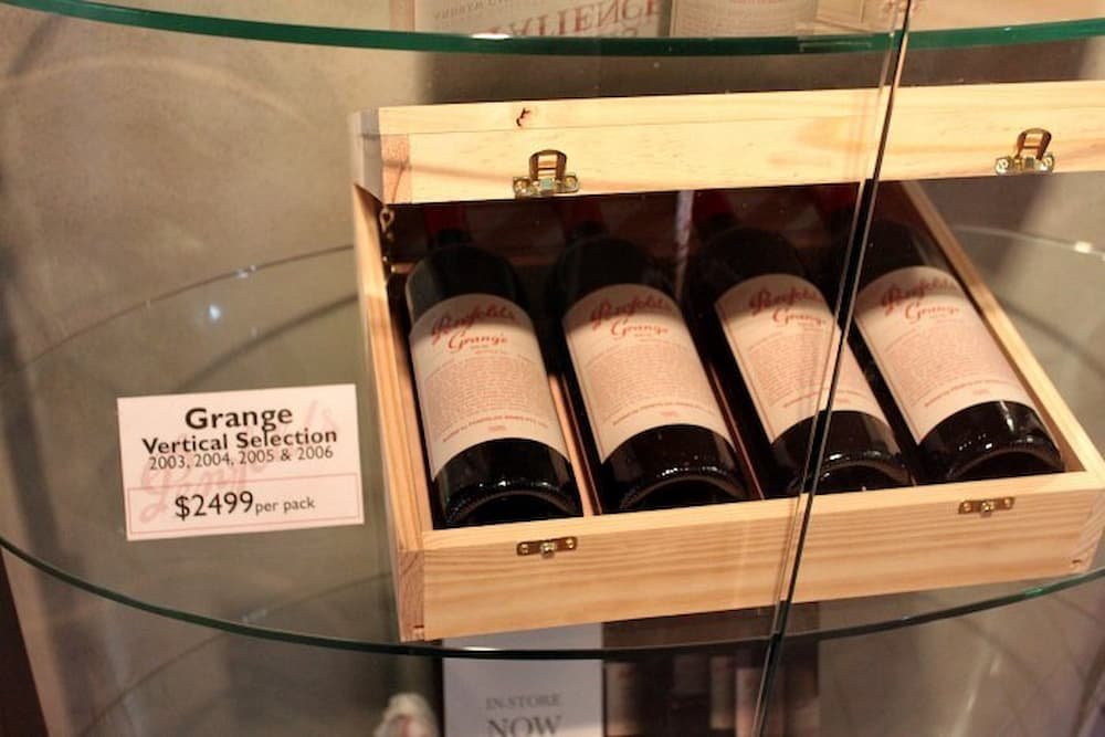 Penfolds Grange – $2499 for 4 bottles