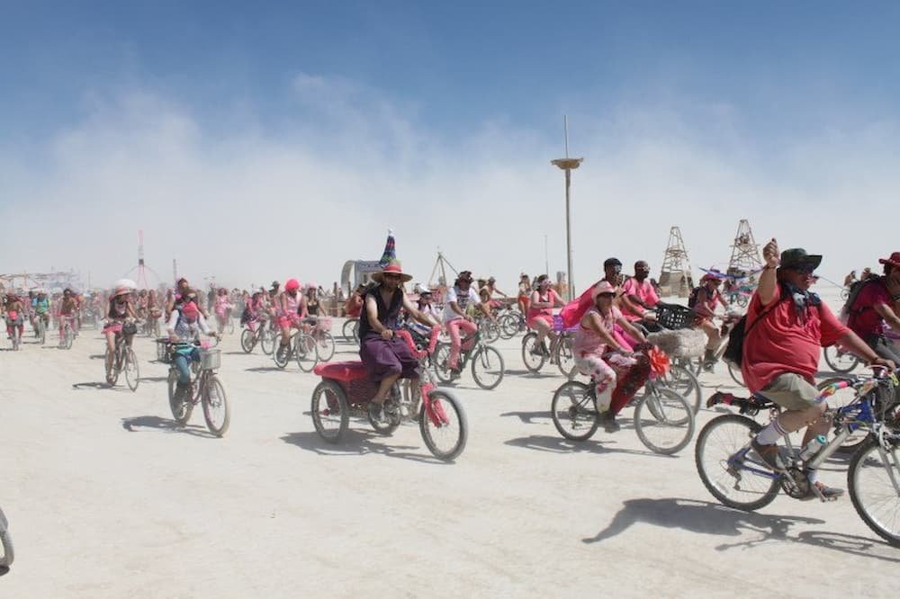 Pink Heart bike ride