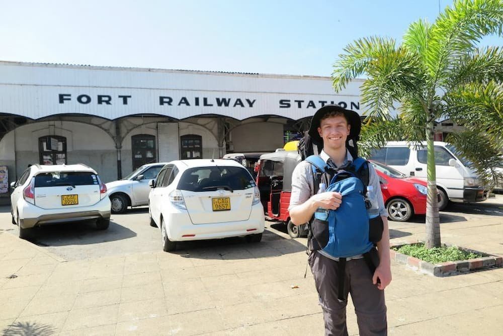 Patrick at the station