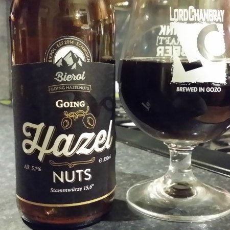 going hazel nuts beer