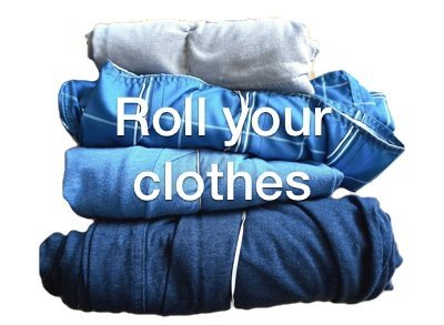 roll clothes