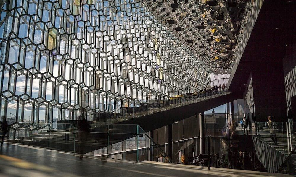 Inside the Harpa