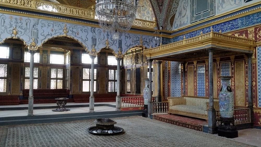 A room in the Topkapi Palace