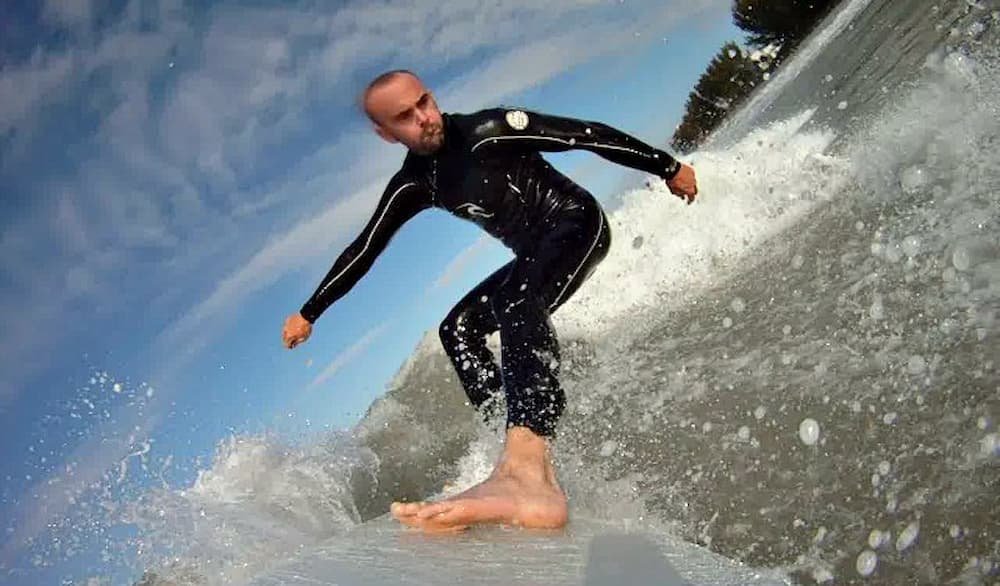 Surfing with GoPro