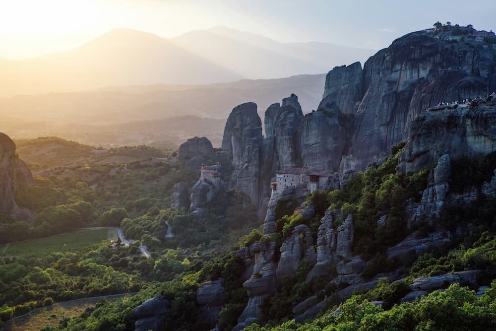 Meteora landscape