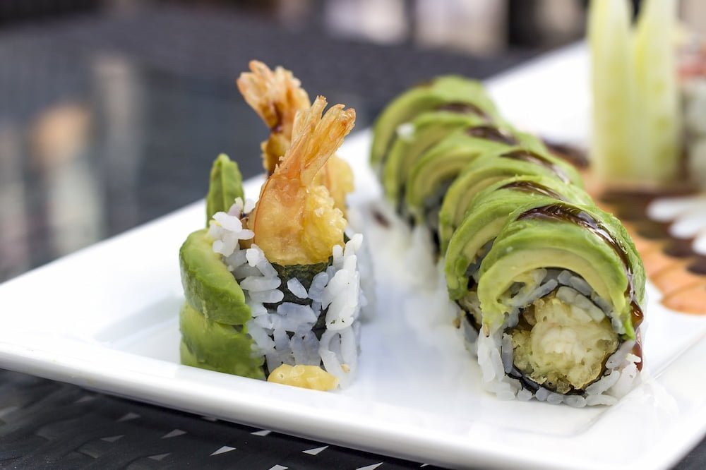 Avocado sushi