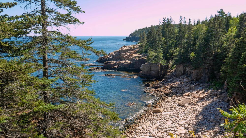 Bar Harbor in Acadia National Park