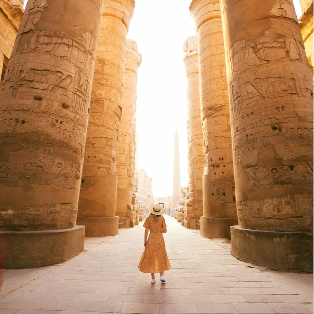 Appreciate the size of these ancient monuments