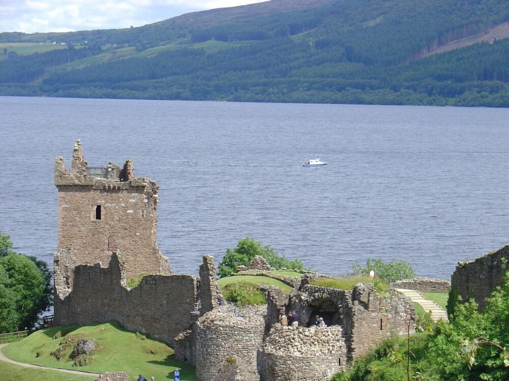 Urquhart Castle in Loch ness