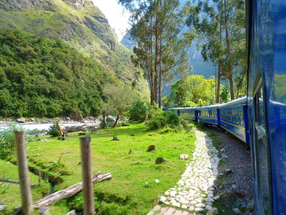 Train ride to Machu Picchu