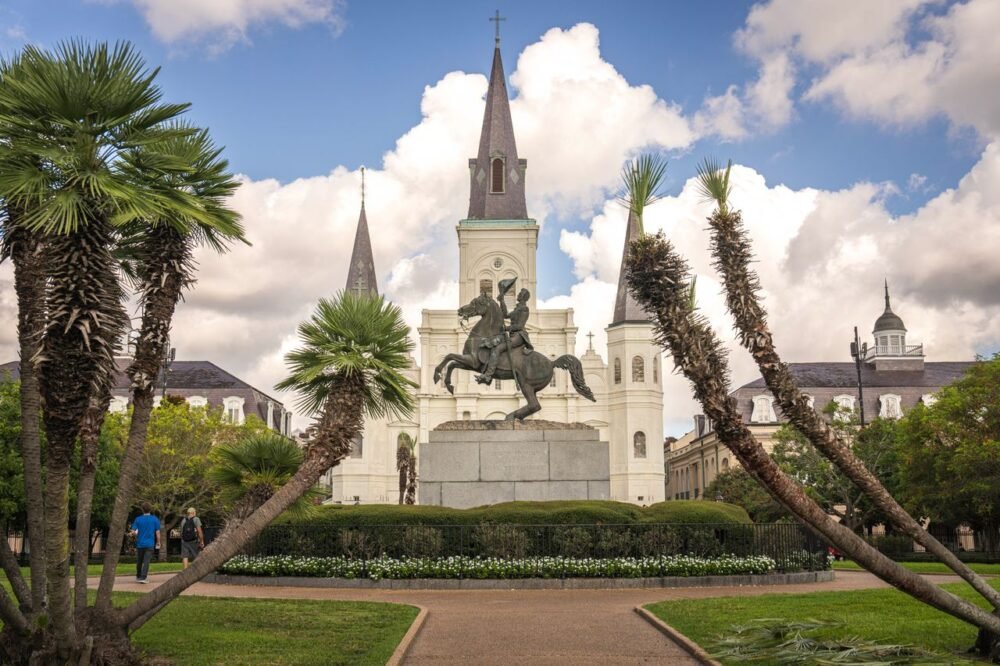 Jackson Square with St. Louis Cathedral
